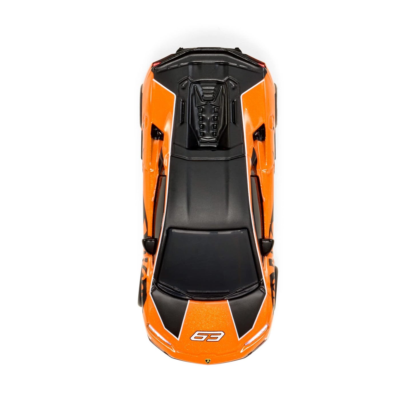 Hot Wheels RC 1:64 Lamborghini Temerario Alleggerita with remote control, working lights, Real Riders wheels, and premium collector packaging.