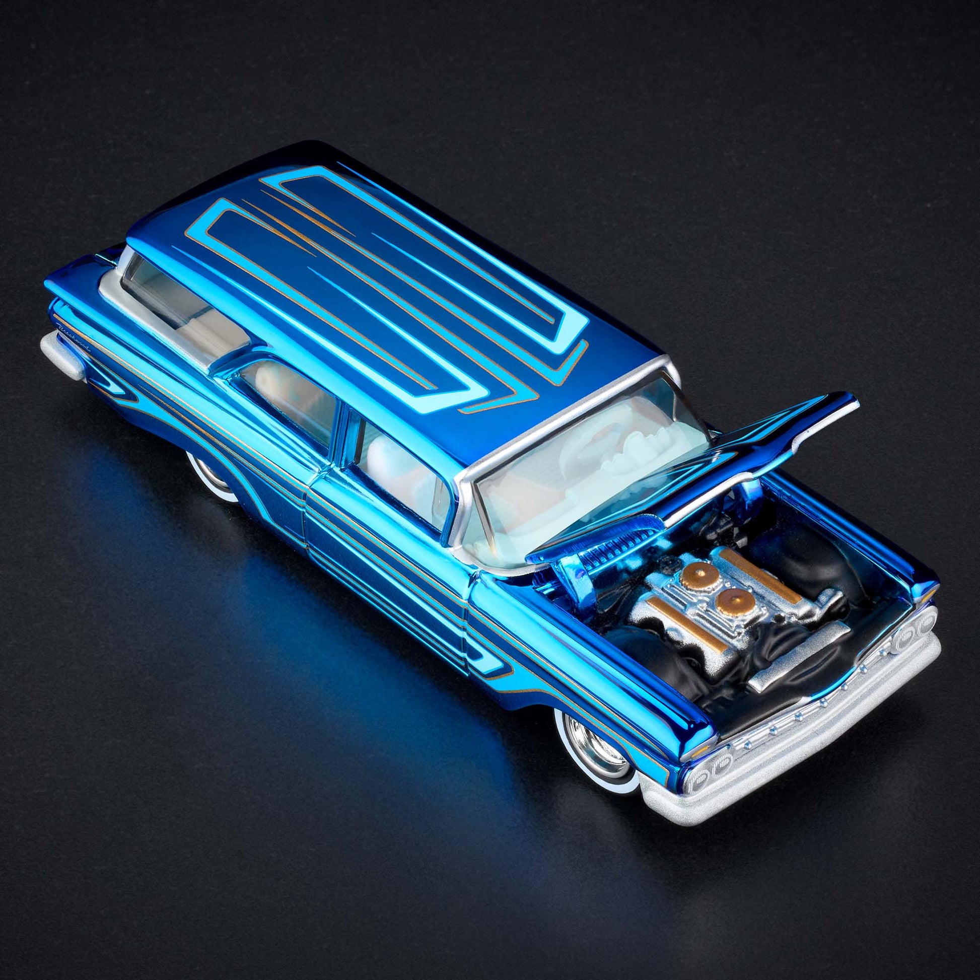 Hot Wheels RLC 1959 Chevrolet Brookwood premium Spectraflame diecast car