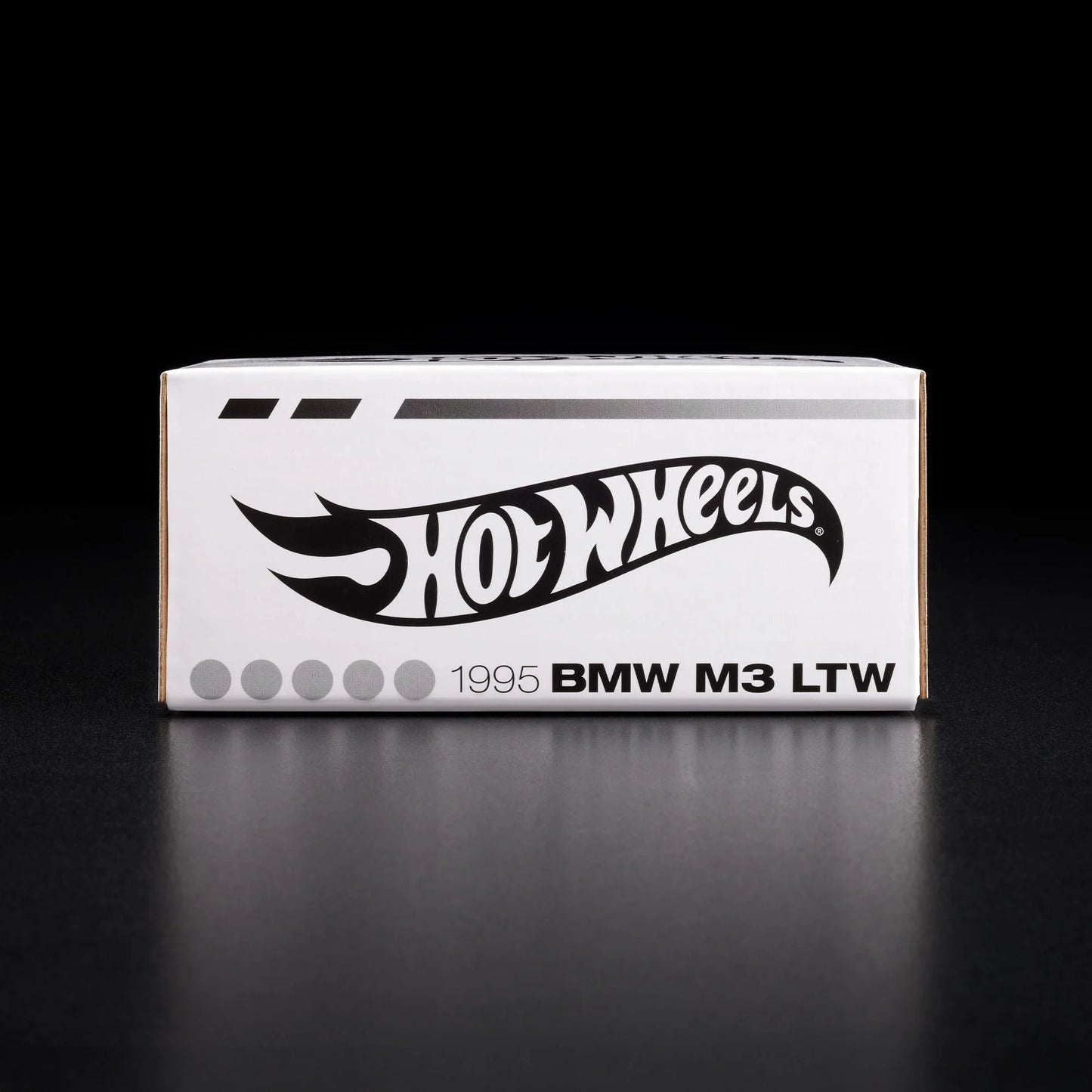 Hot Wheels RLC 1995 BMW M3 LTW in Spectraflame orange and opening hood, 1:64 scale collectible.