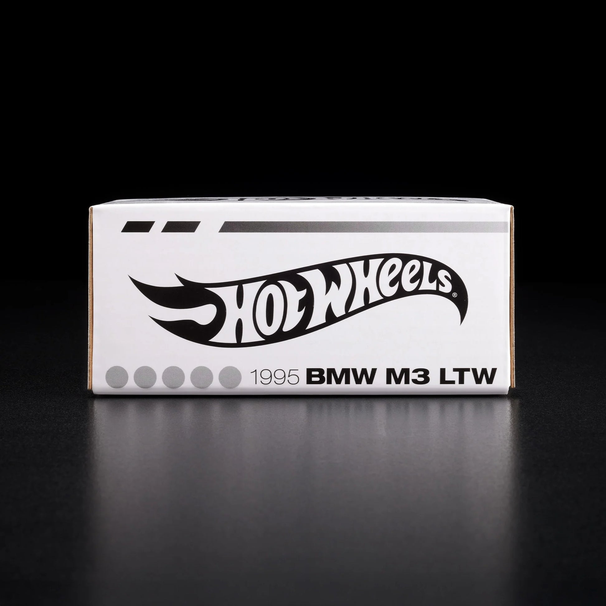 Hot Wheels RLC 1995 BMW M3 LTW in Spectraflame orange and opening hood, 1:64 scale collectible.