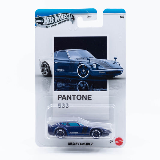 Hot Wheels 1:64 Nissan Fairlady Z Pantone 533 dark blue Silver Line diecast model car