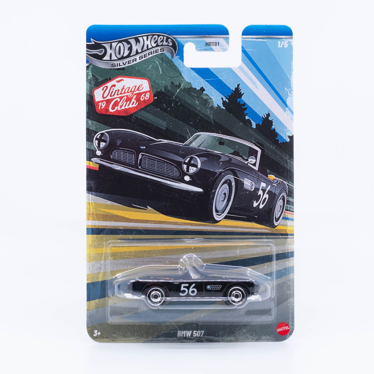 Hot Wheels Silver Line Vintage Club BMW 507 black 1:64 diecast