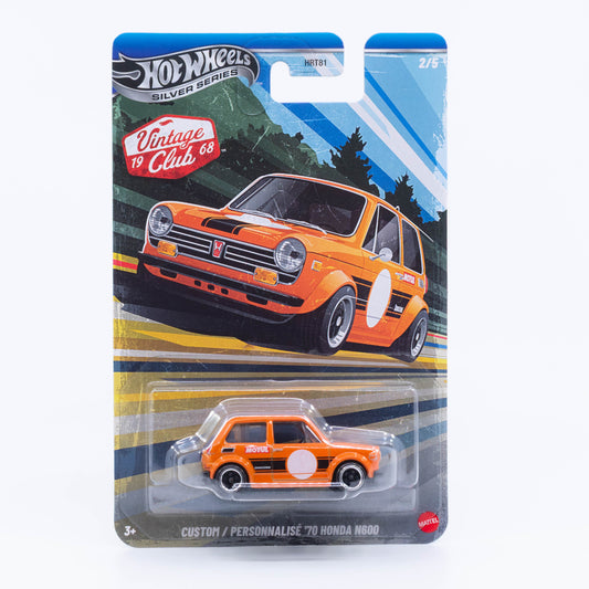 Hot Wheels Silver Line Vintage Club Custom 70 Honda N600 orange 1:64