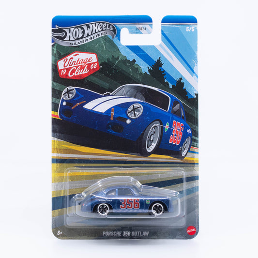 Hot Wheels Silver Line Vintage Club Porsche 356 Outlaw dark blue 1:64