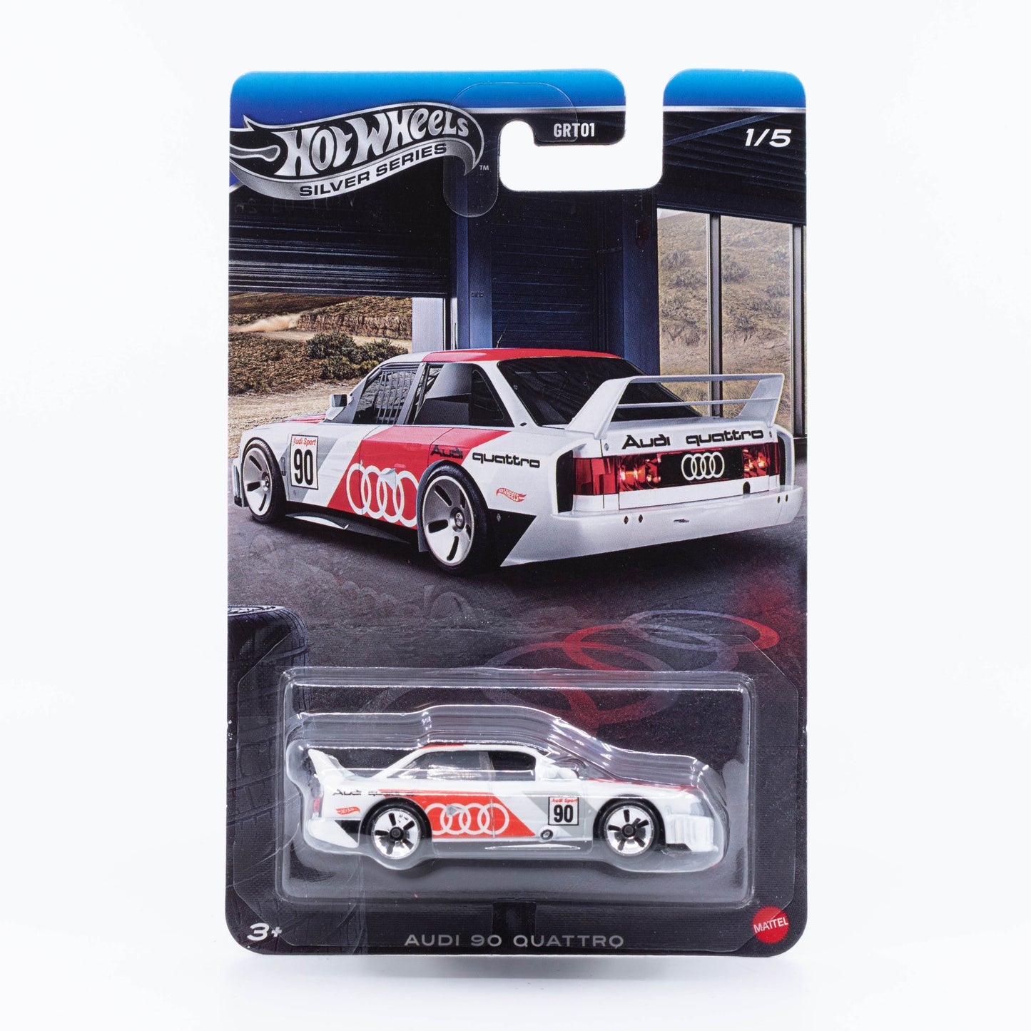 Hot Wheels Audi 90 quattro from the Silver Series Audi collection.