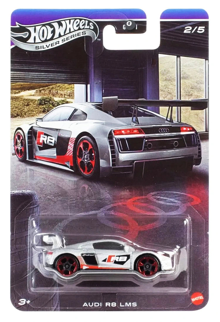 Hot Wheels 1:64 Audi R8 LMS GT3 race car diecast model