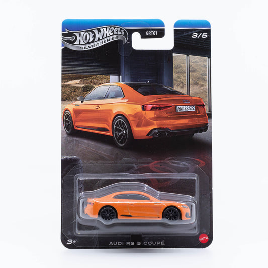 Hot Wheels Audi RS 5 Coupé from the Silver Series Audi collection.