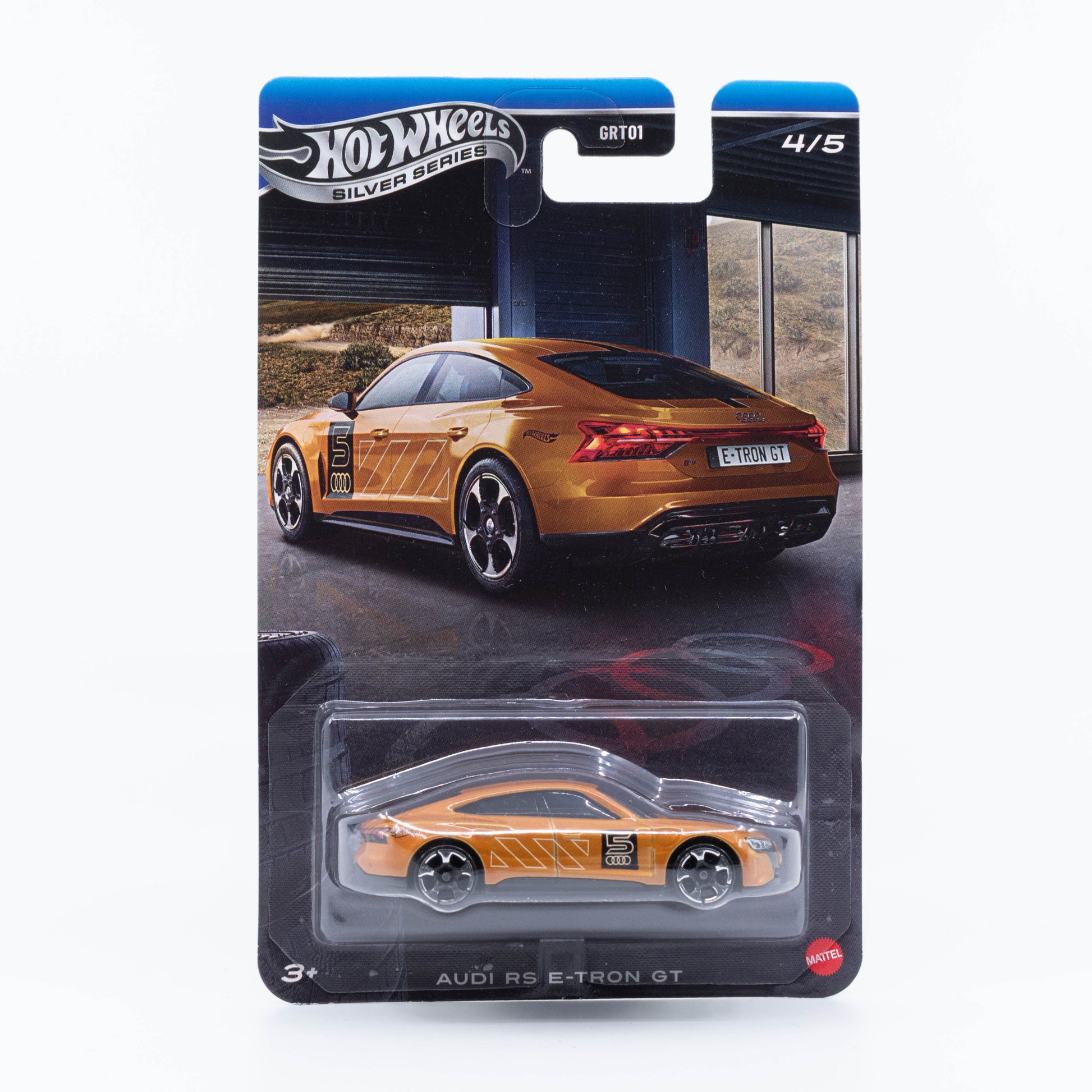 Hot Wheels Audi RS e-tron GT from the Silver Series Audi collection.