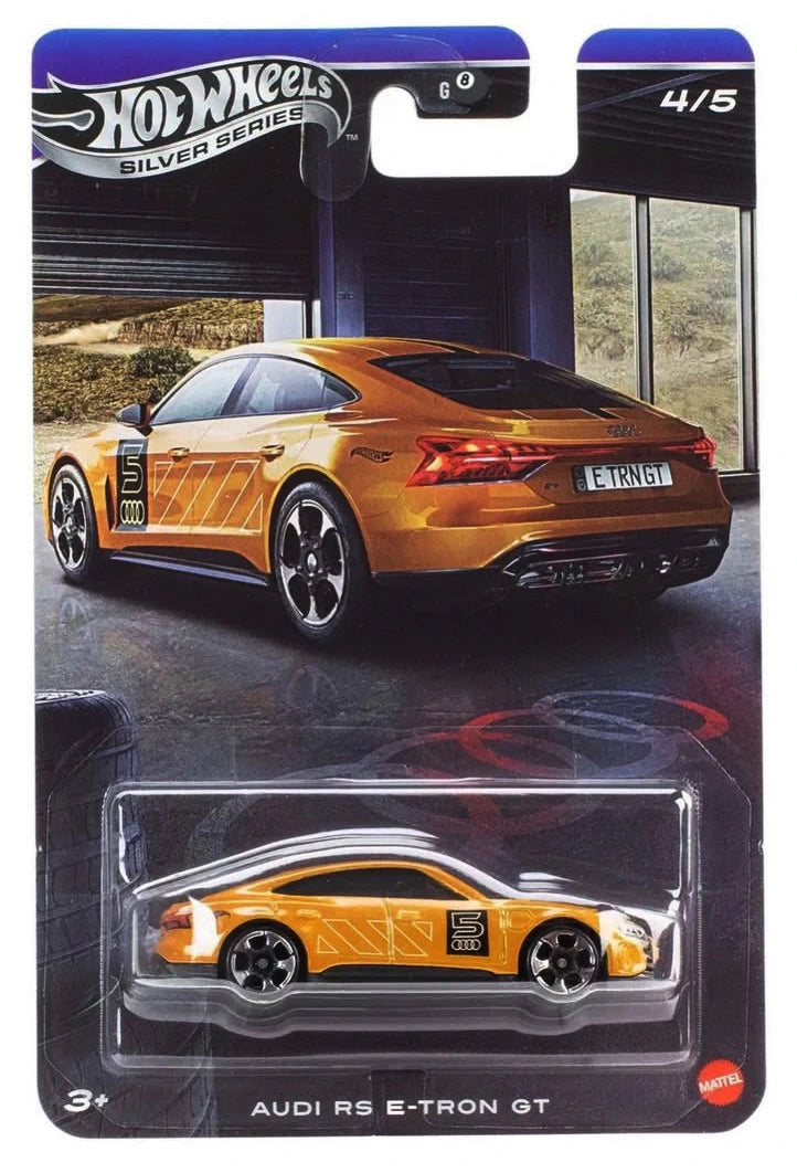 Hot Wheels 1:64 Audi RS e-tron GT electric performance diecast model