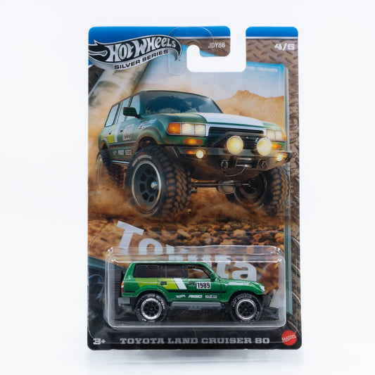 Hot Wheels Toyota Trucks Toyota Land Cruiser 80 1:64 scale diecast classic SUV