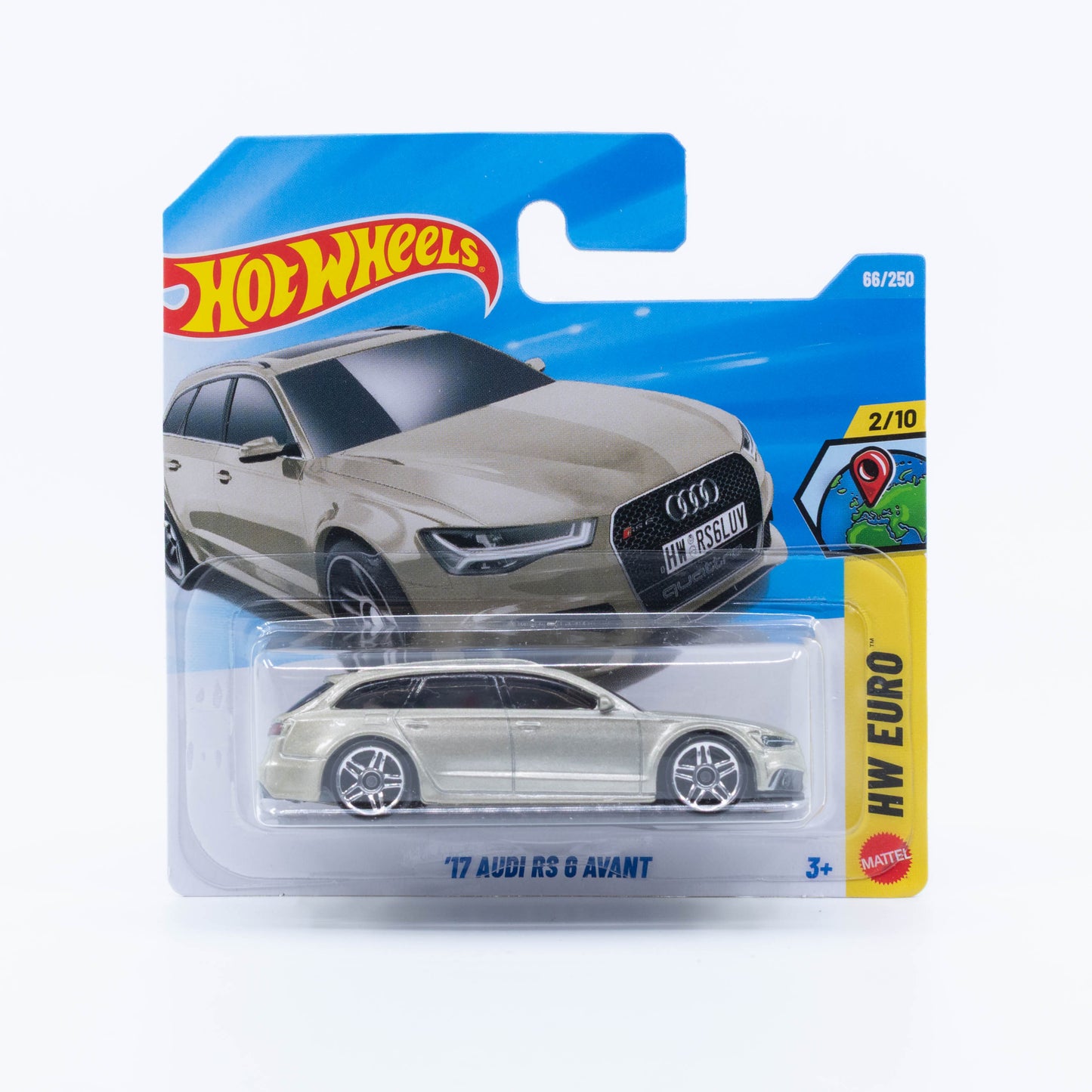 Hot Wheels 2017 Audi RS 6 Avant in rose gold from the 2026 Basic Line.