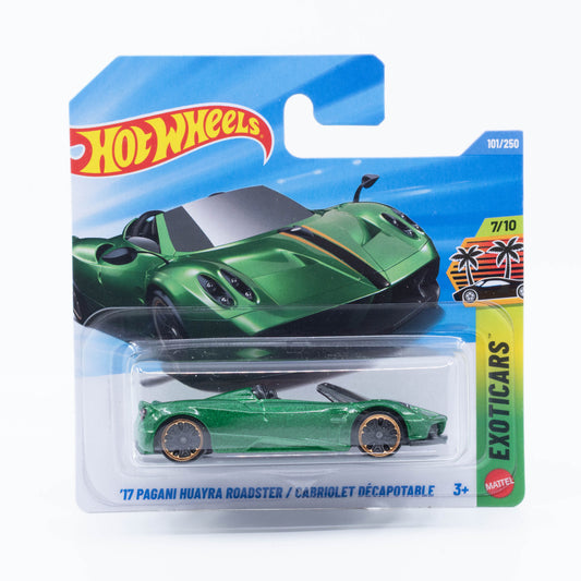 Hot Wheels 1:64 Pagani Huayra Roadster 2017 diecast model car