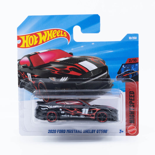 Hot Wheels 1:64 2020 Ford Mustang Shelby GT500 black 2026 mainline diecast car