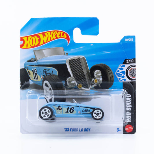 Hot Wheels 33 Ford Lo Boy Ford Racing livery 1:64 diecast car