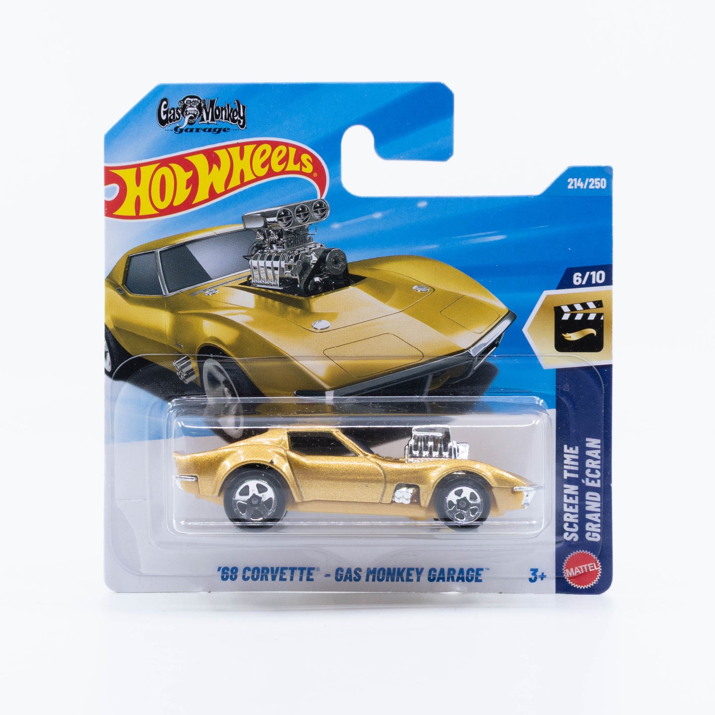Hot Wheels '68 Corvette in Gas Monkey Garage livery.
