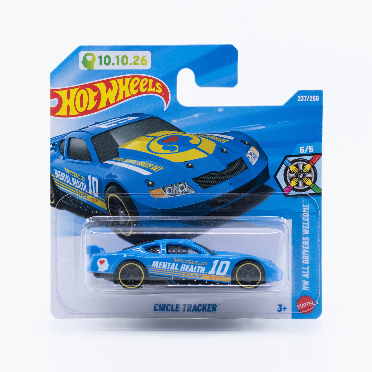 Hot Wheels Circle Tracker 1:64 die-cast model, a Hot Wheels Original stock car design with racing-inspired styling.