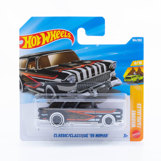 Hot Wheels Classic 1955 Nomad diecast wagon with custom styling