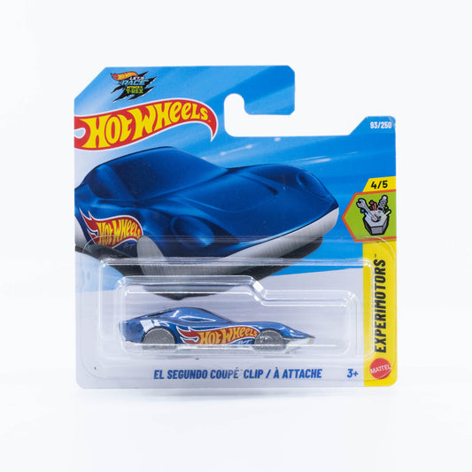 Hot Wheels Coupé Clip key holder in blue with Hot Wheels logo.