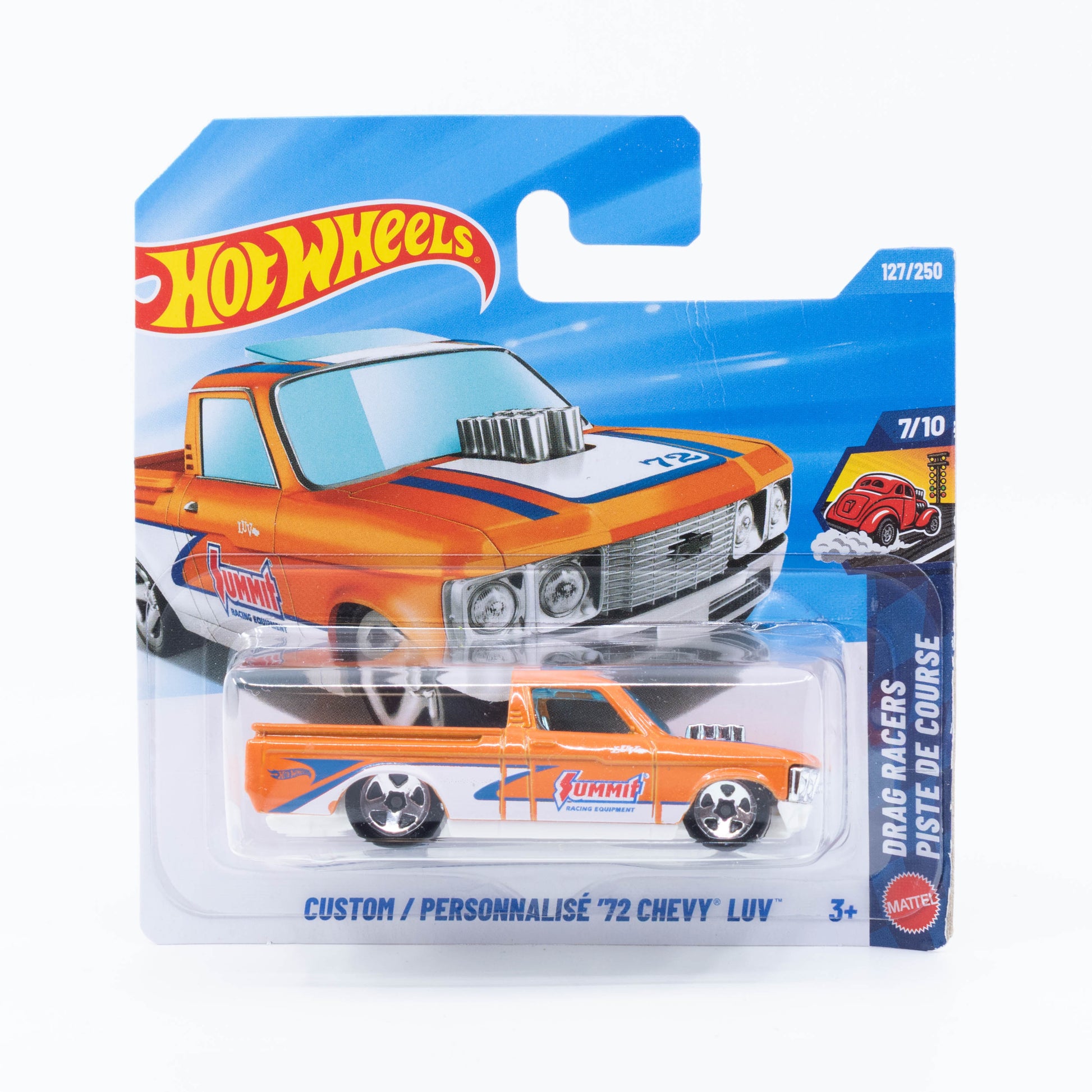 Hot Wheels 1:64 Custom 72 Chevy LUV two tone Summit livery 2026 mainline diecast pickup