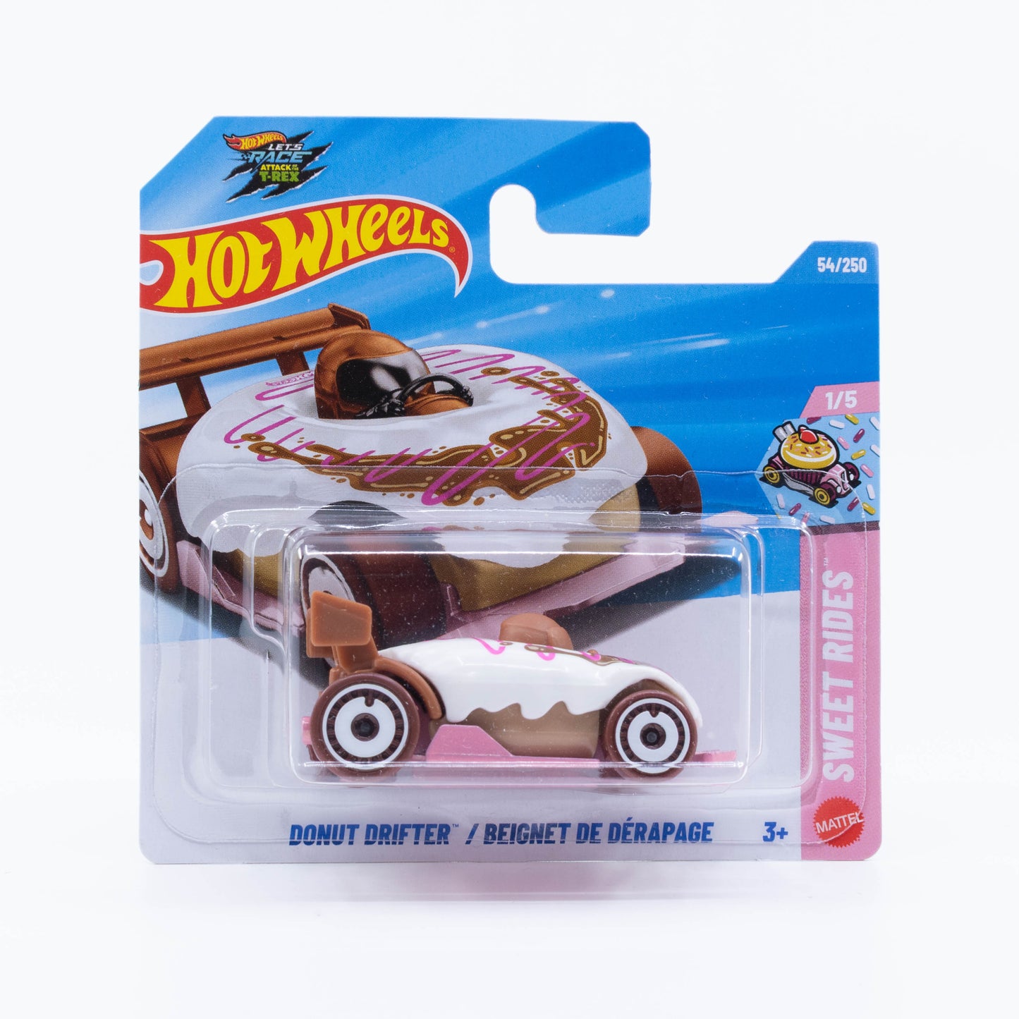 Hot Wheels Donut Drifter fantasy casting shaped like a giant donut.