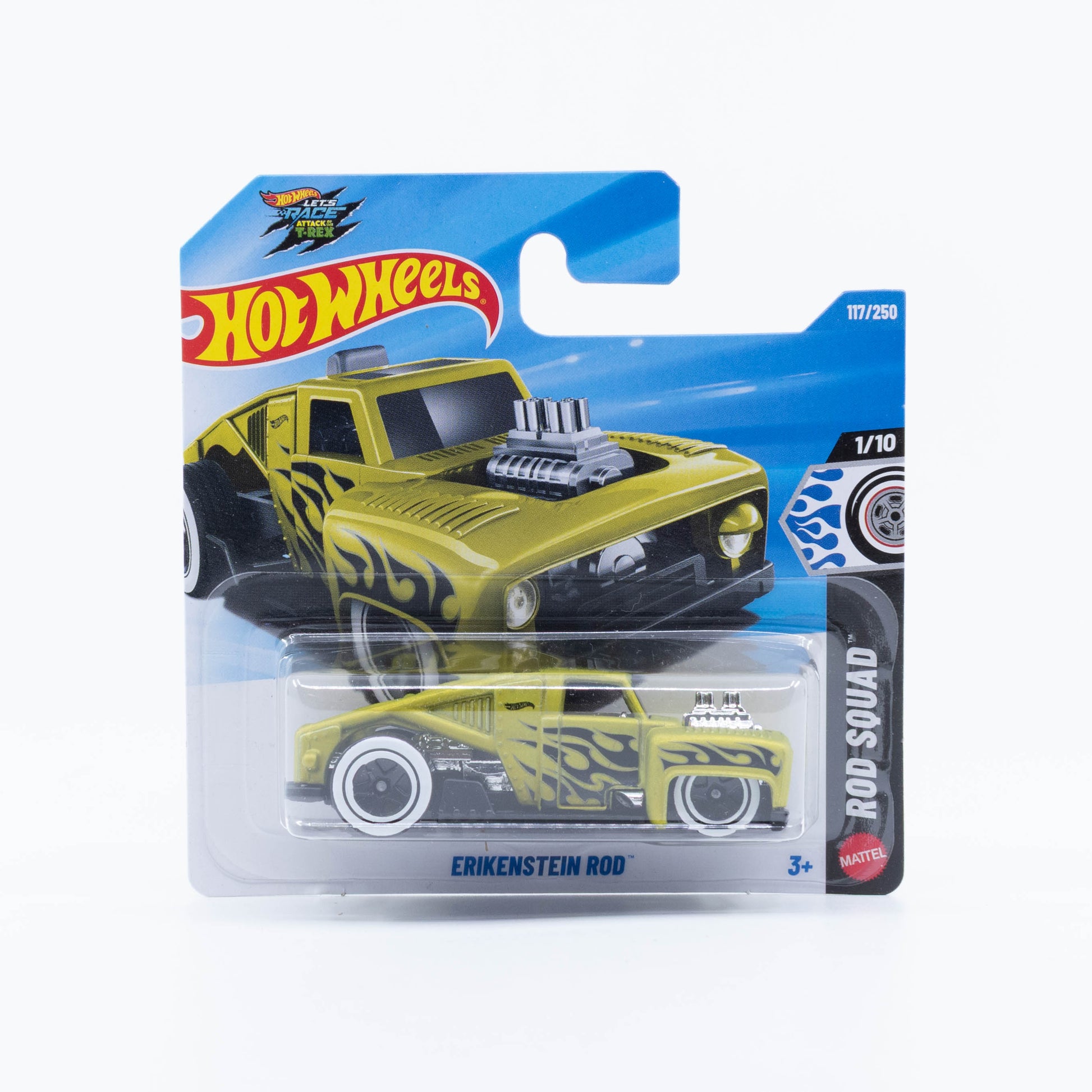 Hot Wheels Erikenstein Rod in green.