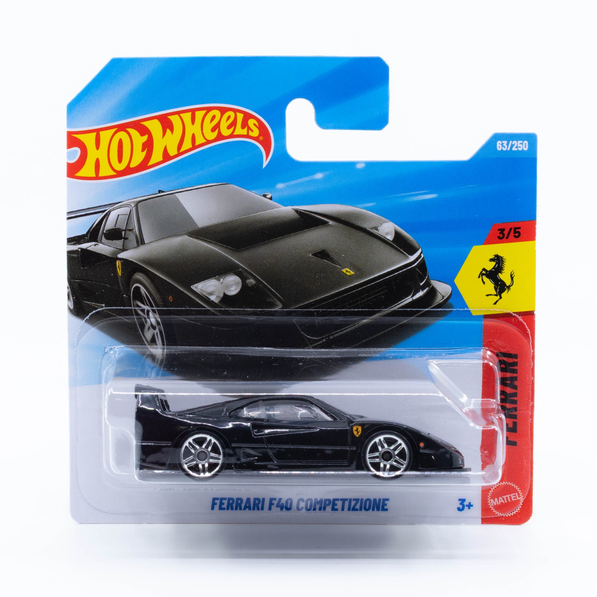 Hot Wheels Ferrari F40 Competizione black Mainline diecast 1:64
