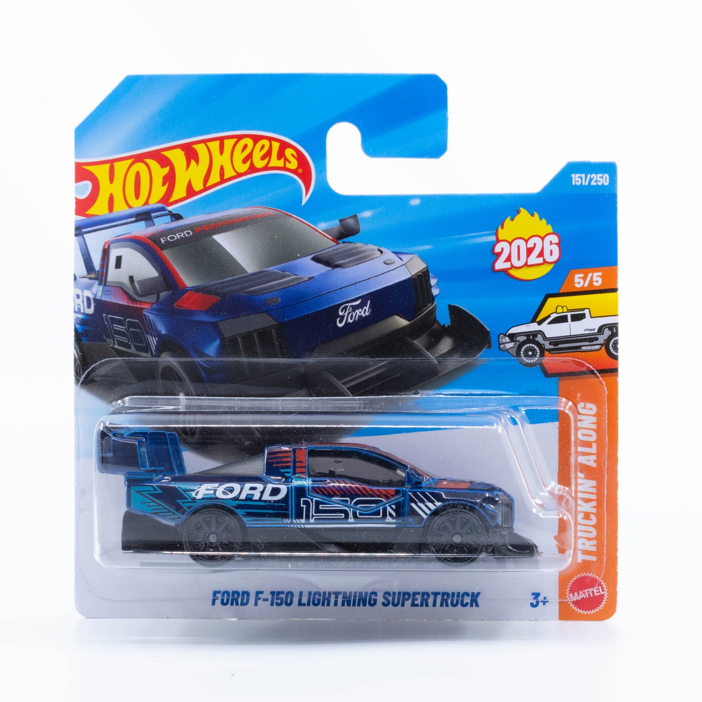 Hot Wheels Ford F-150 Lightning SuperTruck new model 1:64 diecast truck