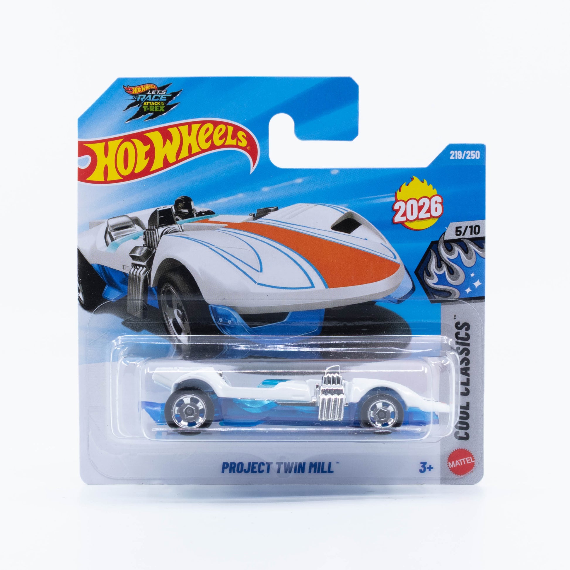 Hot Wheels Project Twin Mill, a project car version of the legendary Twin Mill with Super Twin Mill-inspired details.