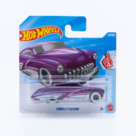 Hot Wheels Purple Passion custom hot rod in purple from the 2026 Basic Line.
