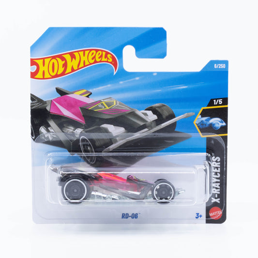 Hot Wheels 1:64 RD-06 black 2026 mainline second recolor diecast car
