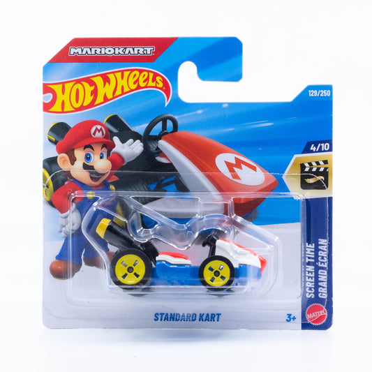 Hot Wheels Mario Kart Standard Kart 1:64 diecast vehicle no figure included