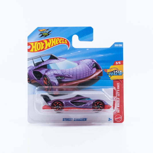 Hot Wheels Street Shrieker from the Hot Wheels Let's Race animated series.