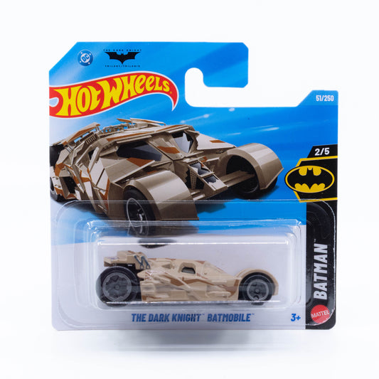 Hot Wheels The Dark Knight Batmobile camouflage brown Mainline diecast 1:64