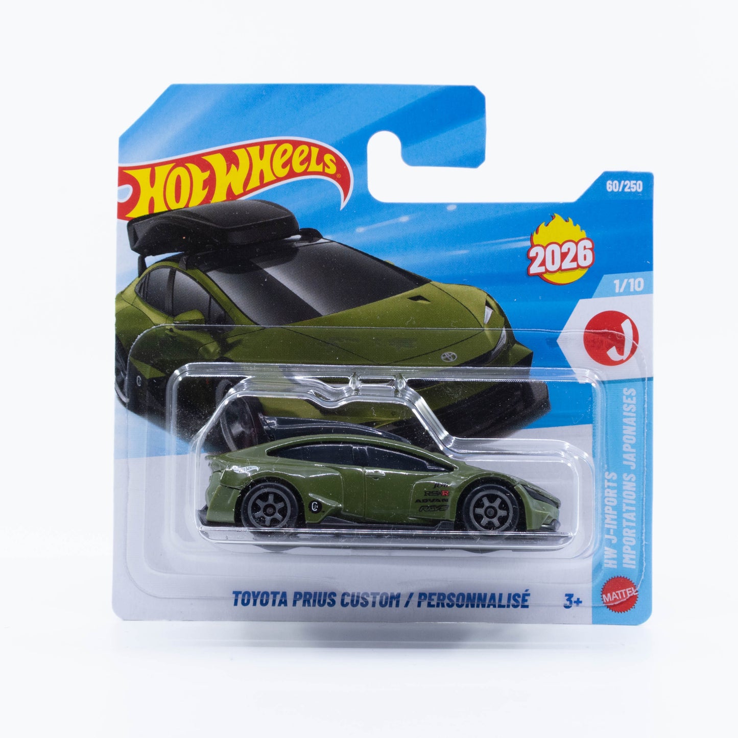 Hot Wheels Custom Toyota Prius new model in the Basic Line.