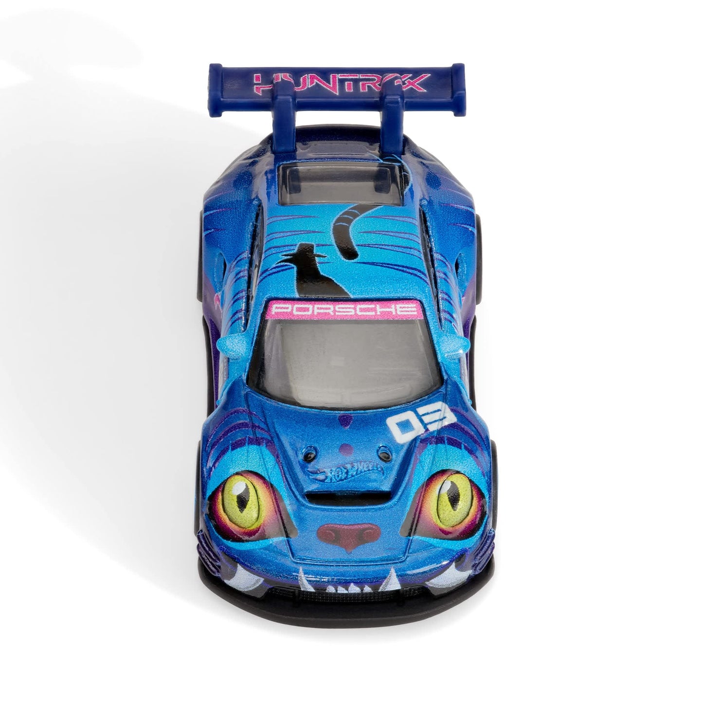 Hot Wheels KPop Demon Hunters Porsche 911 GT3 R SDCC 2026 featuring Derpy.