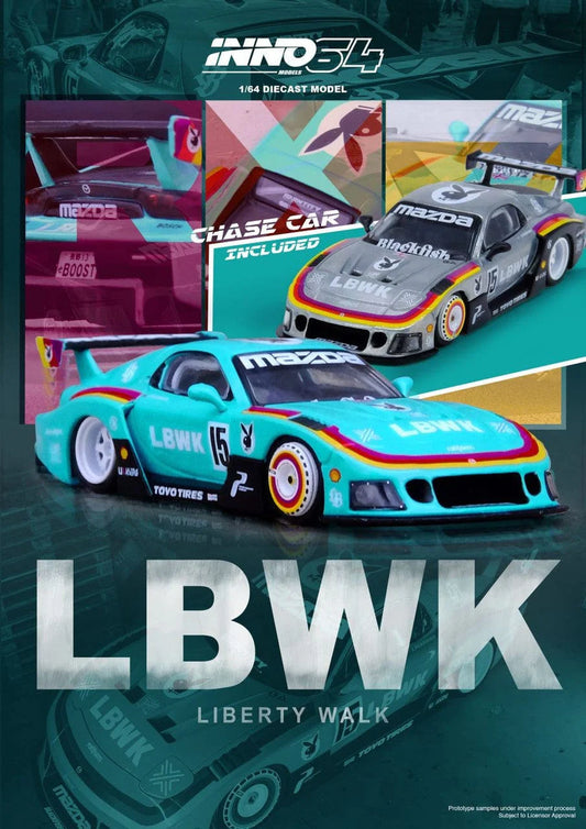 (Pre-Order) INNO64 - LBWK Mazda RX7 (FD3S) LB Super Silhouette