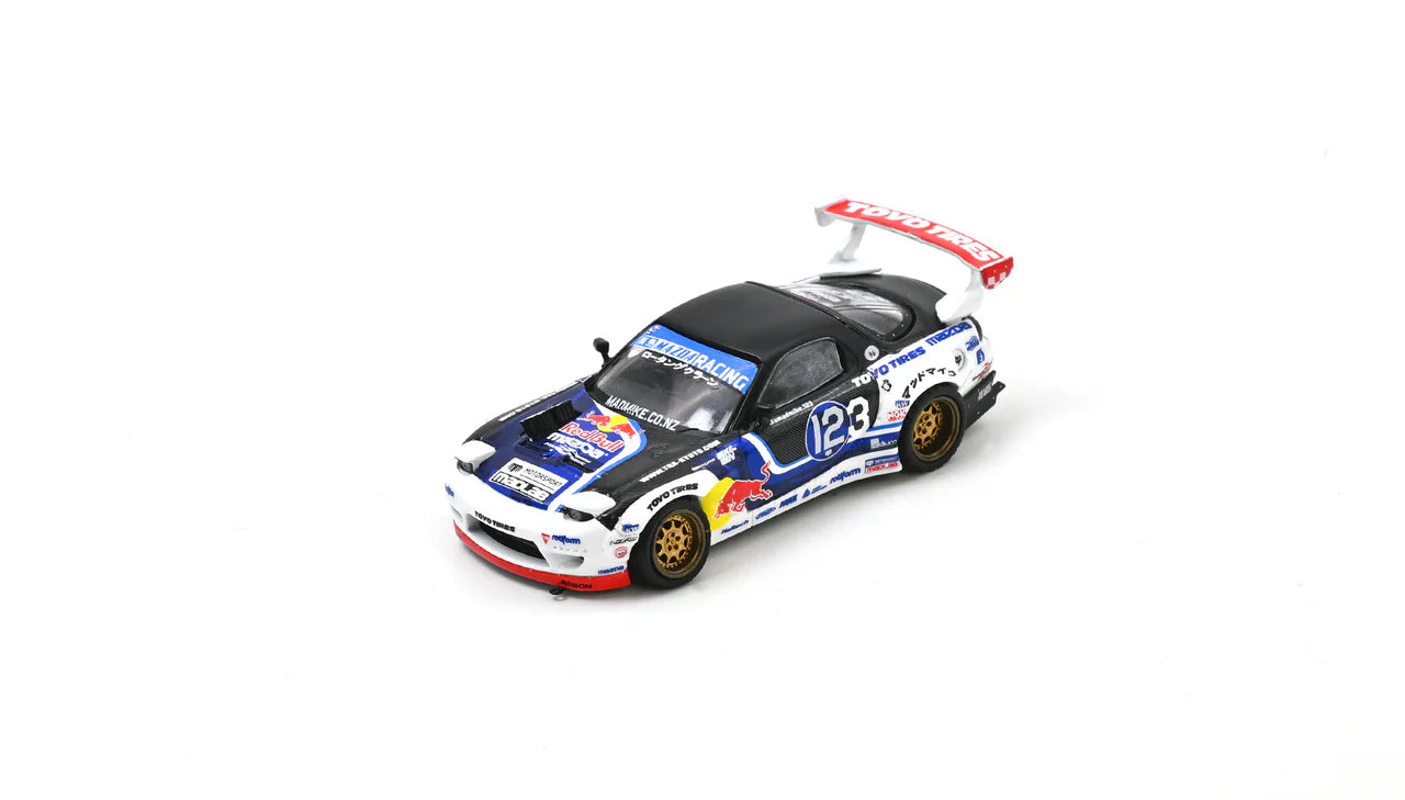 INNO64 Mazda RX-7 FD3S MADBUL Gen8 Mad Mike drift car 1:64 diecast