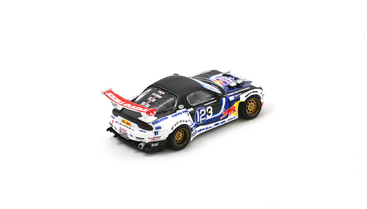 INNO64 Mazda RX-7 FD3S MADBUL Gen8 Mad Mike drift car 1:64 diecast