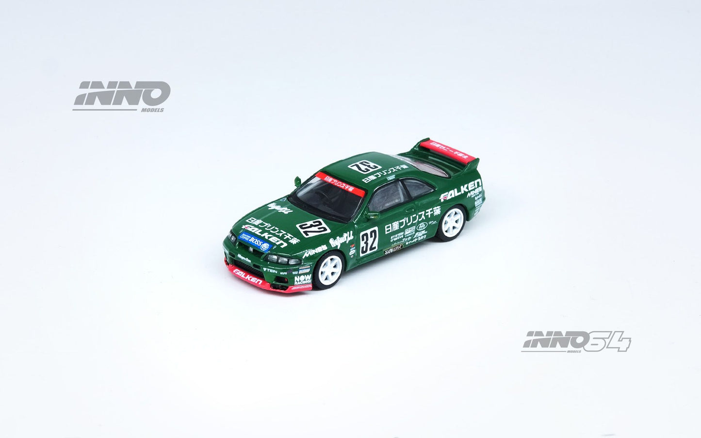 (Pre-Order) INNO64 - Nissan Skyline GT-R R33 N1 Taikyu Super Endurance Series - Tokachi 24h 1996