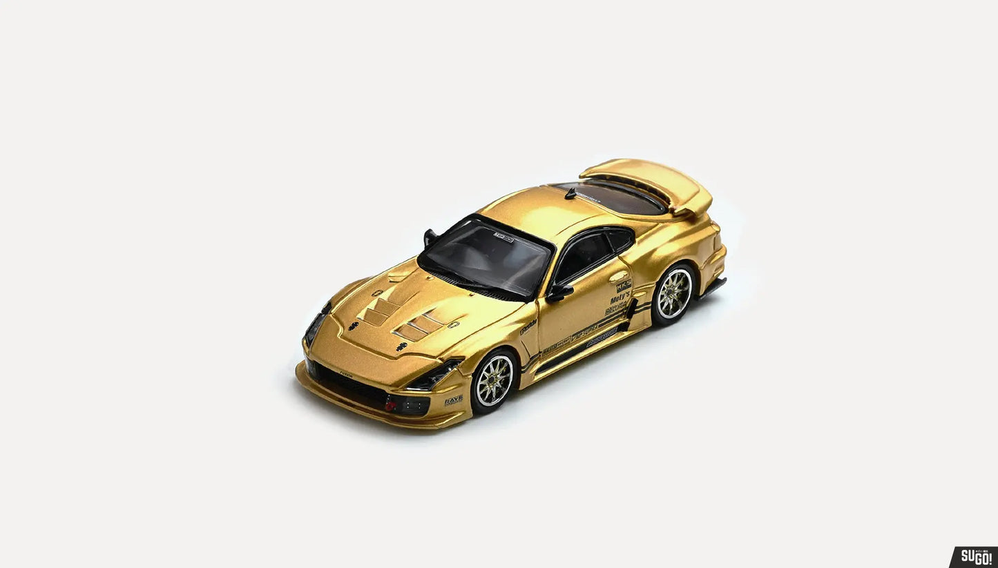 INNO64 Top Secret V12 Supra gold 1:64 diecast car