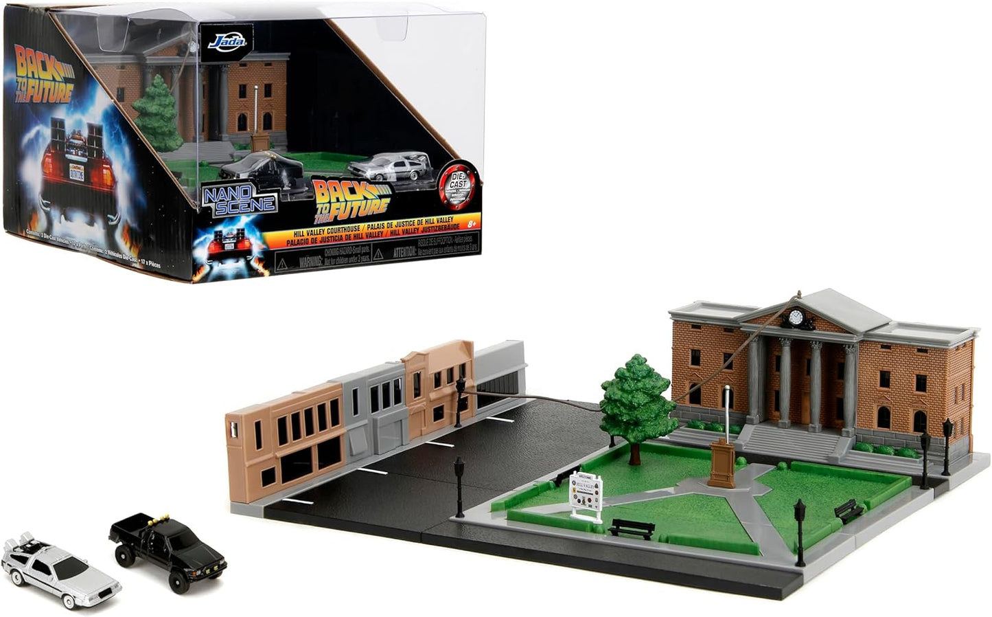 (Pre-Order) Jada Nano Scene - Back to the Future - Hill Valley Courthouse