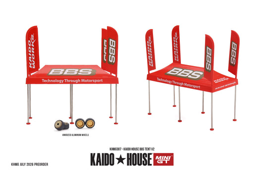 Kaido*House Tent BBS V2 2026 in 1:64 scale.