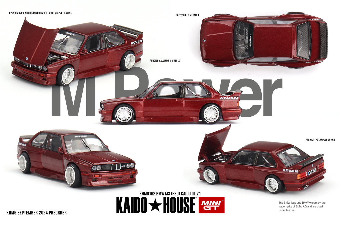 (Pre-Order) Kaido*House - BMW M3 (E30) Kaido GT V1 1989