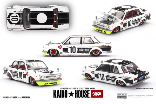 (Pre-Order) Kaido*House - Datsun 510 Street Team XMM V1 1969