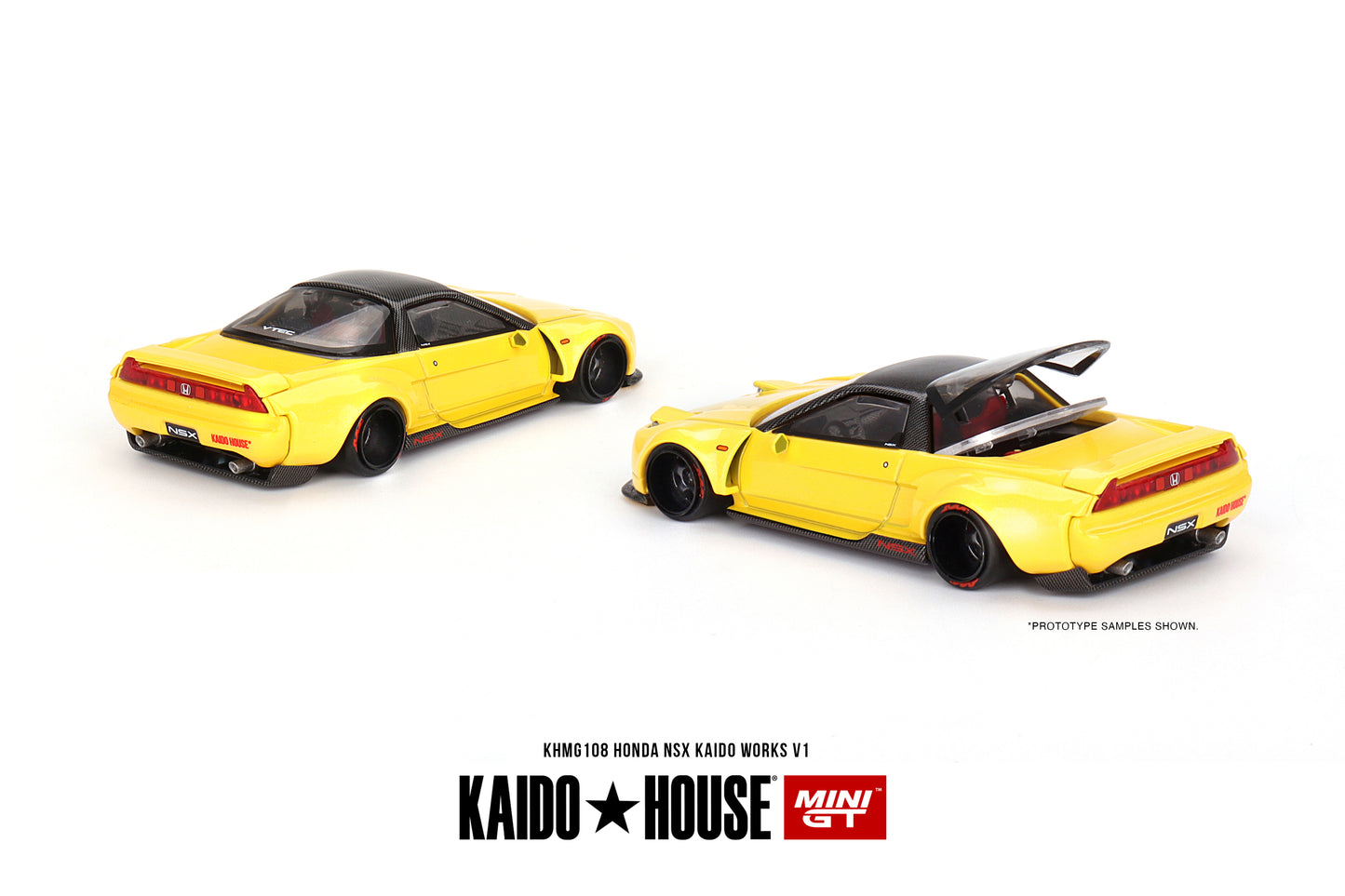 (Pre-Order) Kaido*House - Honda NSX Kaido WORKS V1 Yellow