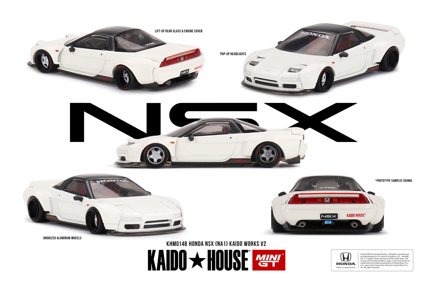 (Pre-Order) Kaido*House - Honda NSX (NA1) Kaido Works V2 1990