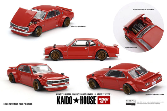 (Pre-Order) Kaido*House - Nissan Skyline GT-R (KPGC10) Kaido Street V1 1969