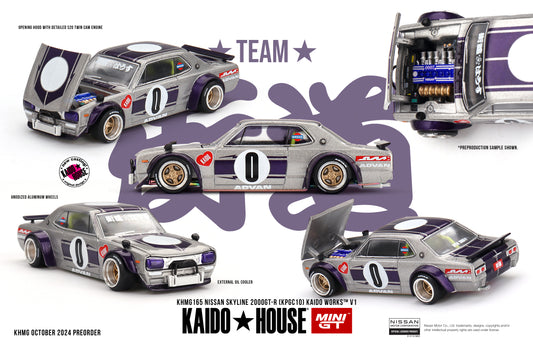 (Pre-Order) Kaido*House - Nissan Skyline GT-R (KPGC10) Kaido Works V1 1969