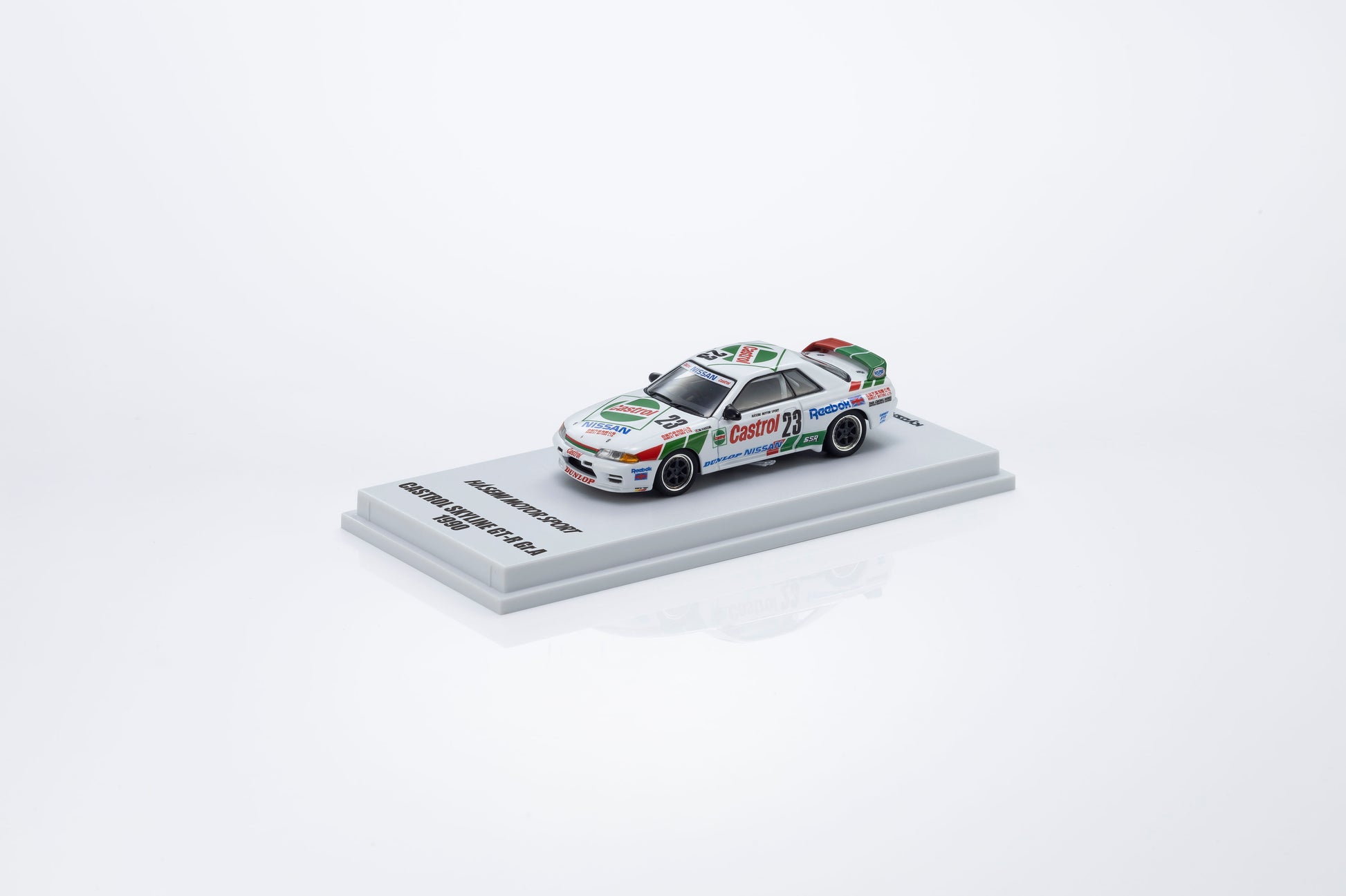 Kyosho 1:64 Castrol Nissan Skyline GT-R R32 Gr.A 1990 #23 with LED lights