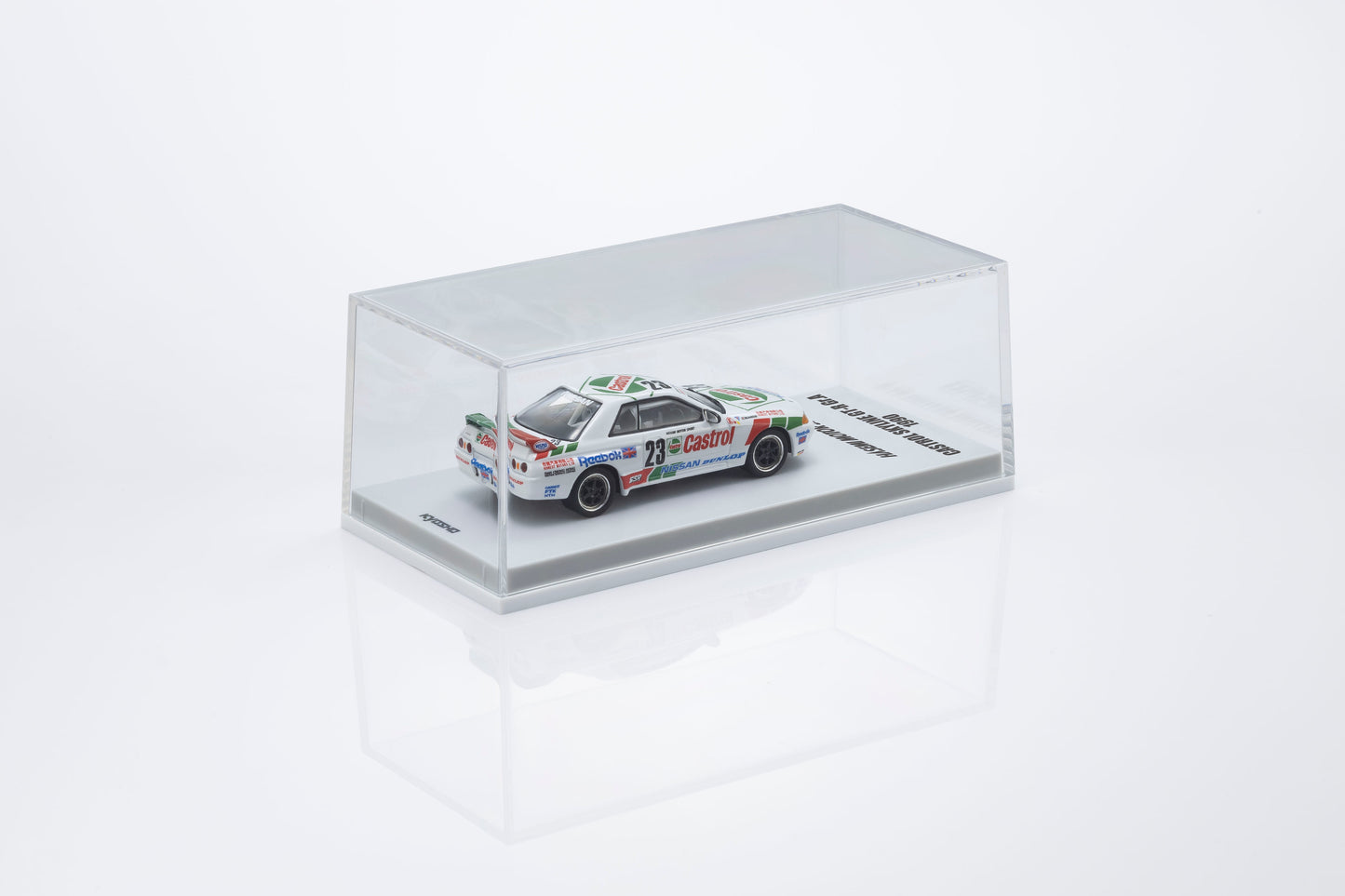 Kyosho 1:64 Castrol Nissan Skyline GT-R R32 Gr.A 1990 #23 with LED lights